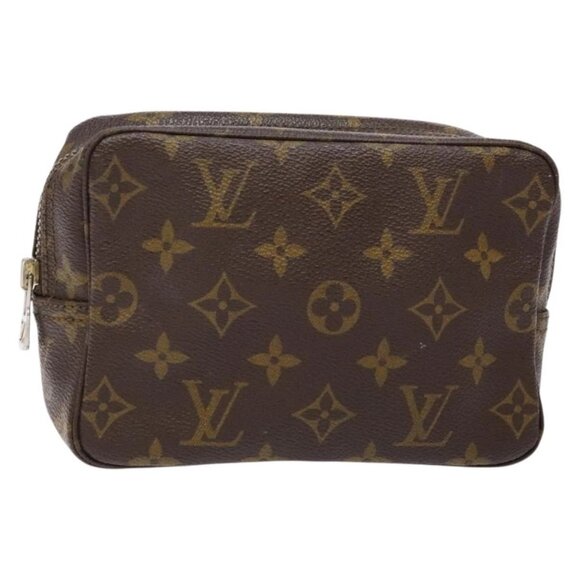 LOUIS VUITTON Monogram Trousse Toilette 18 Pouch M47526 LV Auth am9003 - Picture 1 of 16
